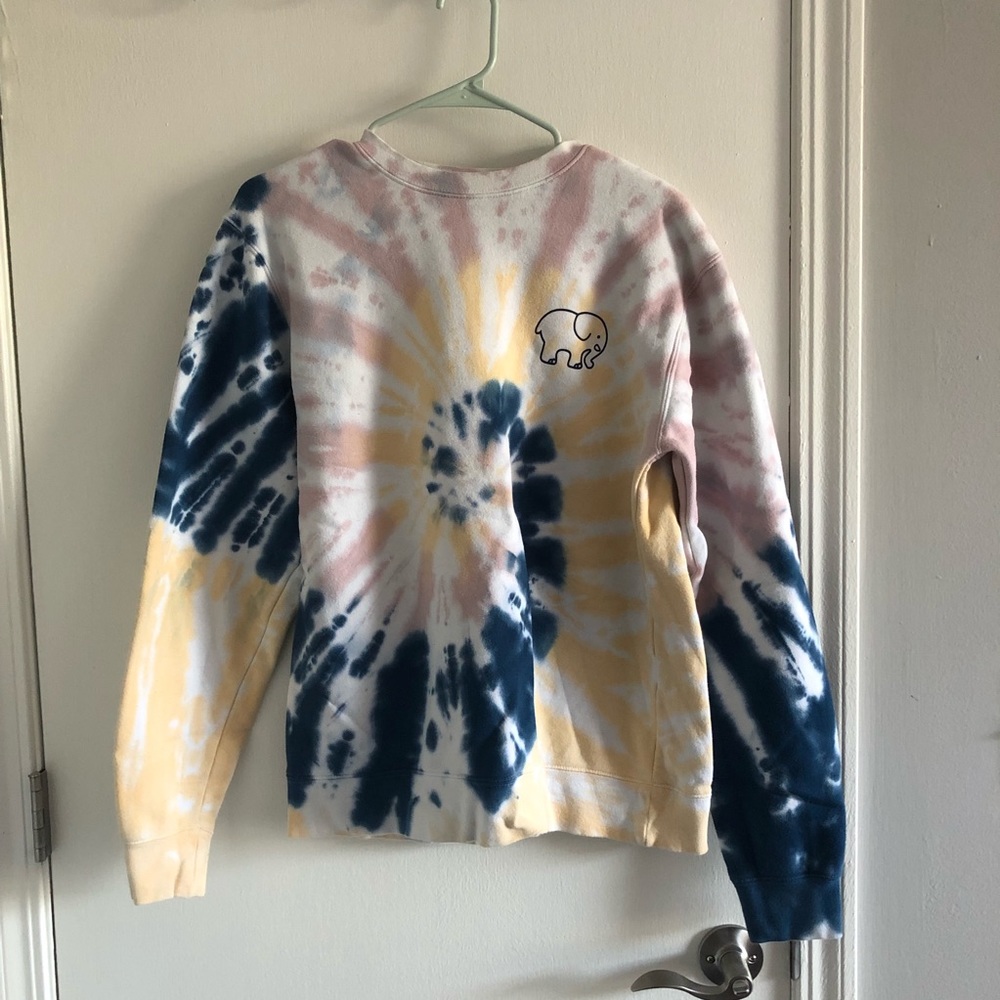 Ivory Ella tie-dye sweatshirt